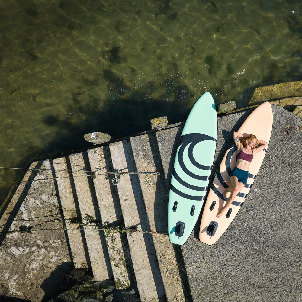 10'4'' Inflatable Paddleboard (Seaglass Green)