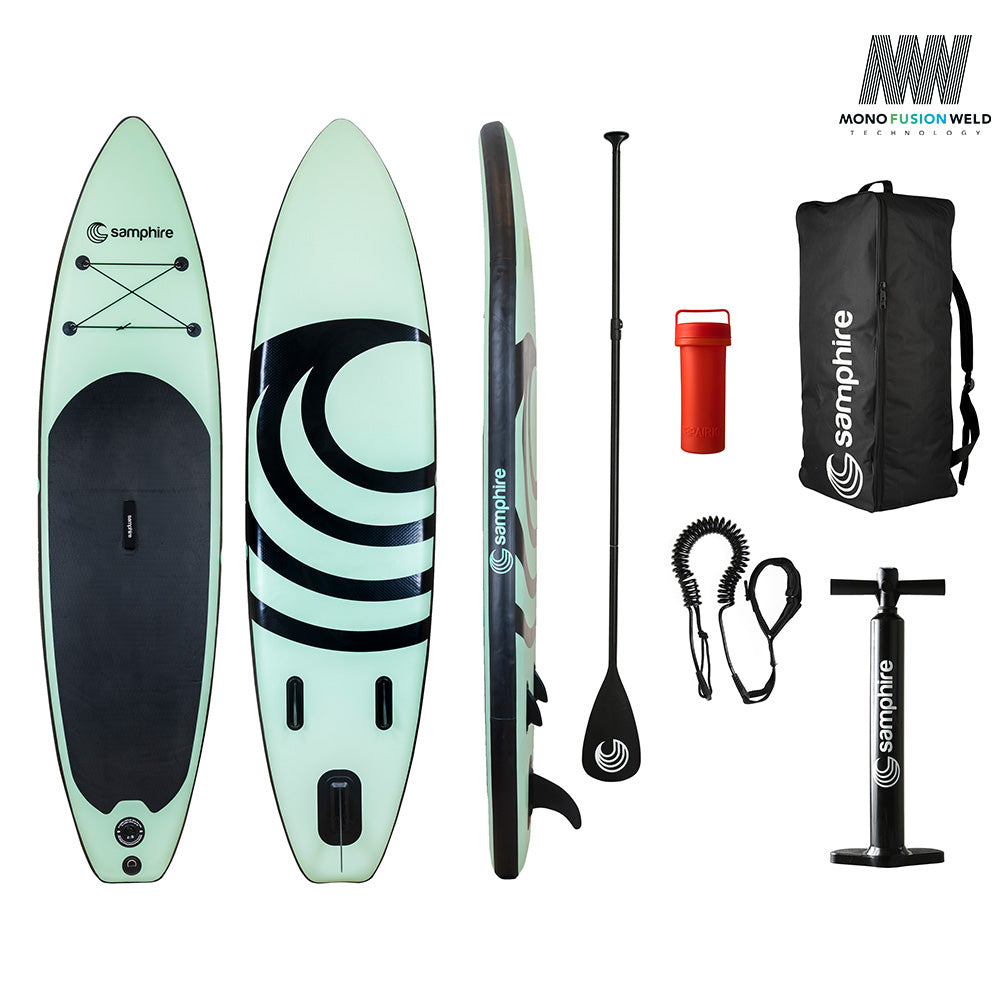 10'4'' Inflatable Paddleboard (Seaglass Green)