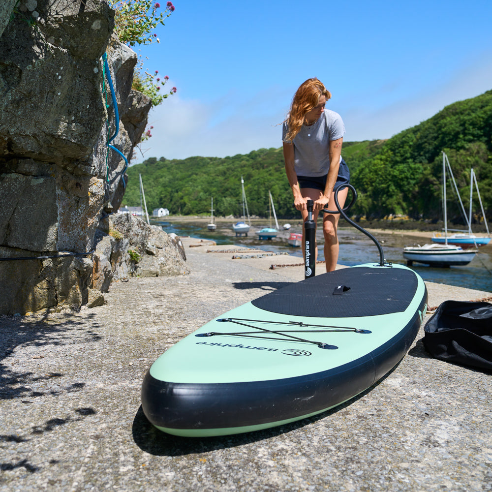 10'4'' Inflatable Paddleboard (Seaglass Green)