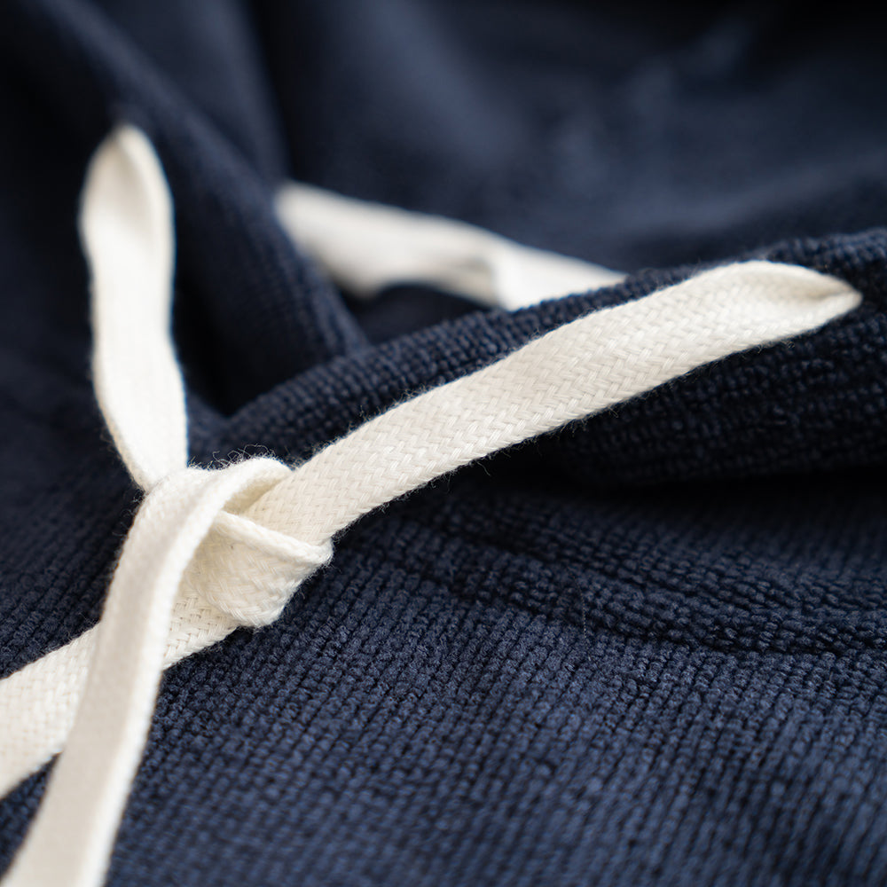 Samphire - Towel Short Sleeve Changing Robe (Atlantis Navy)