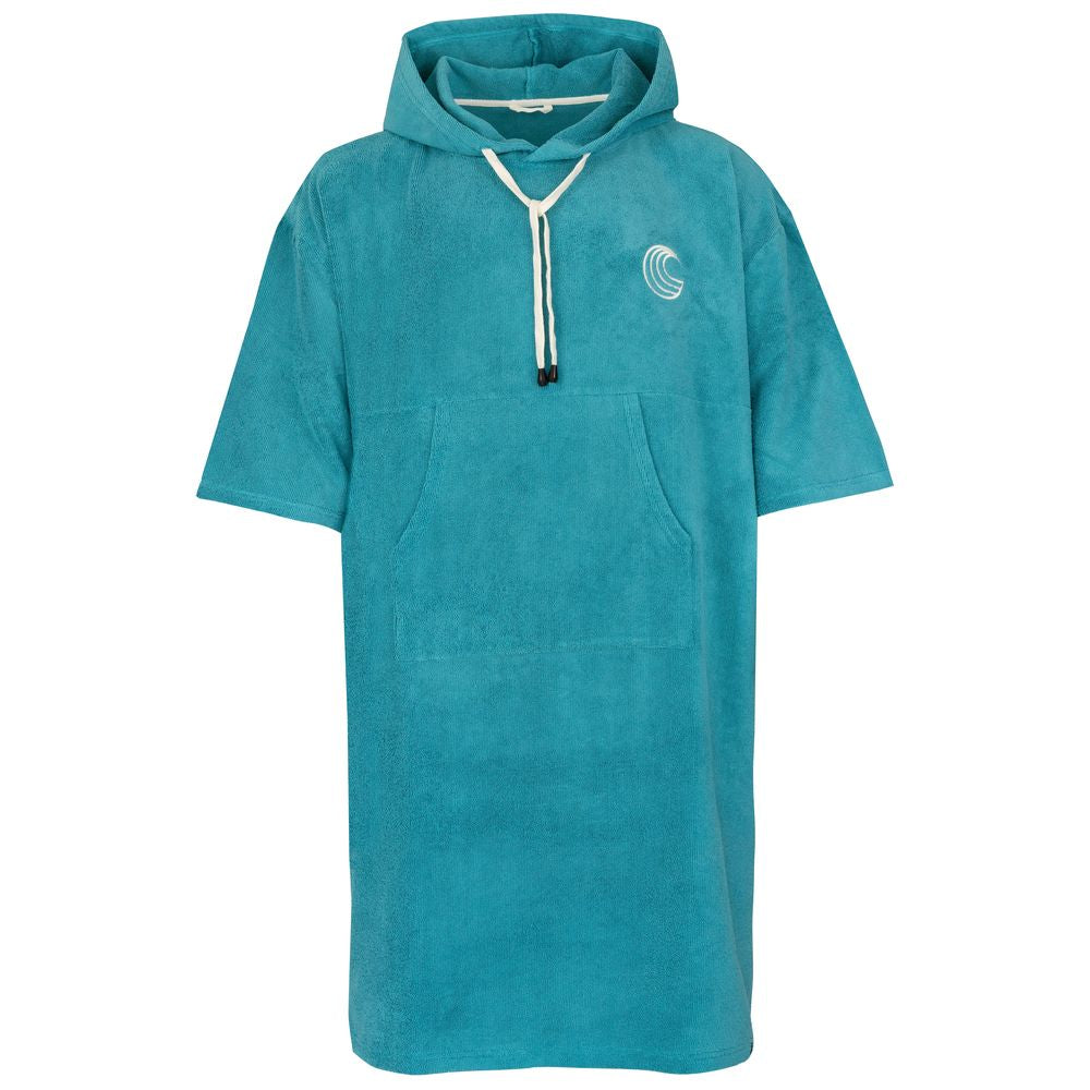 Samphire - Towel Short Sleeve Changing Robe (Ionian Teal)