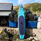 12' Tour Inflatable SUP Paddleboard (Nautical Blue)