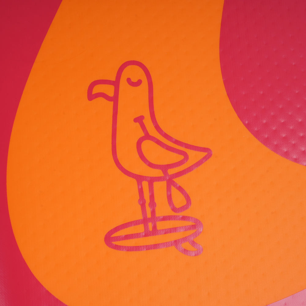8'6'' Inflatable SUP Paddleboard (Coral Blaze)