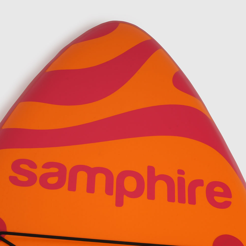 8'6'' Inflatable SUP Paddleboard (Coral Blaze)