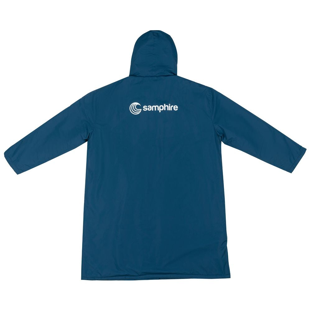 Samphire Kids Weatherproof Long Sleeve Changing Robe (Atlantis Navy)