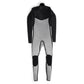 Mens Premium 4/3 Chest Zip Surf Wetsuit (Black)