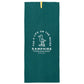 Samphire Sammy Quick Dry Beach Towel (Sea Green)