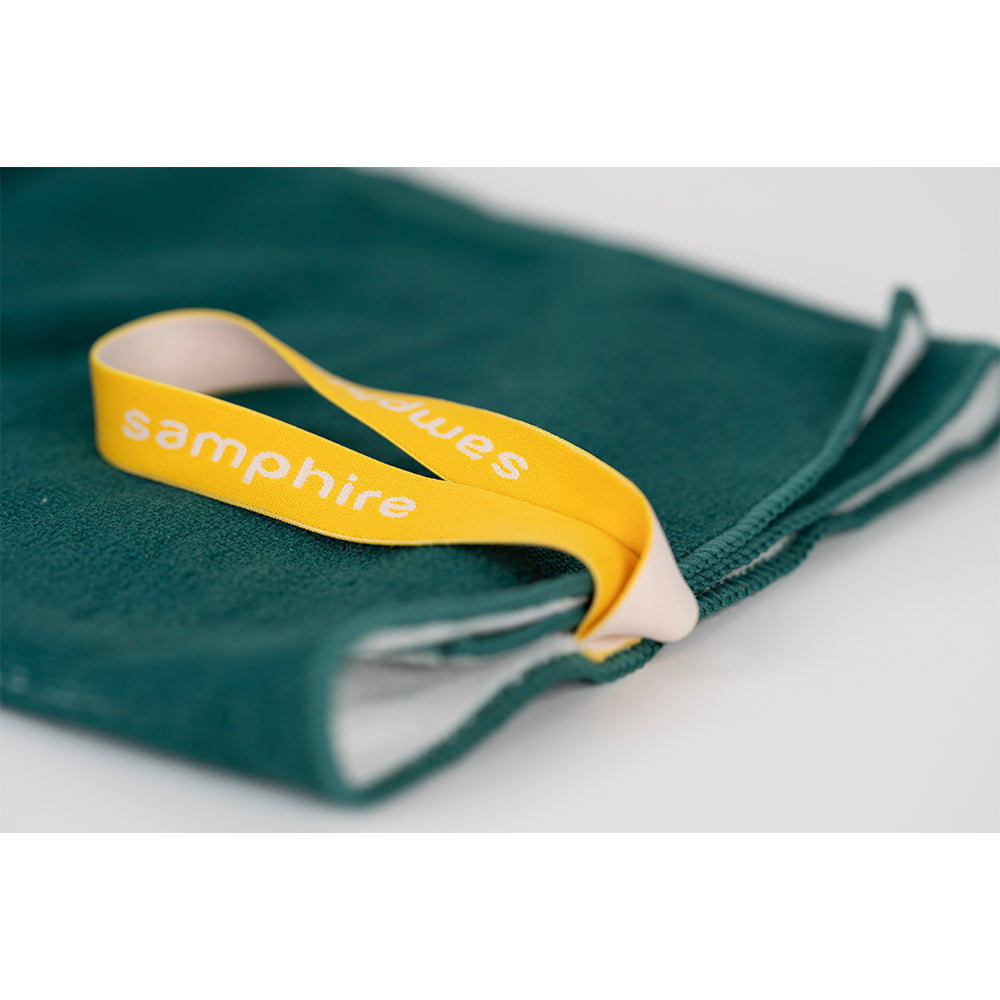 Samphire Sammy Quick Dry Beach Towel (Sea Green)