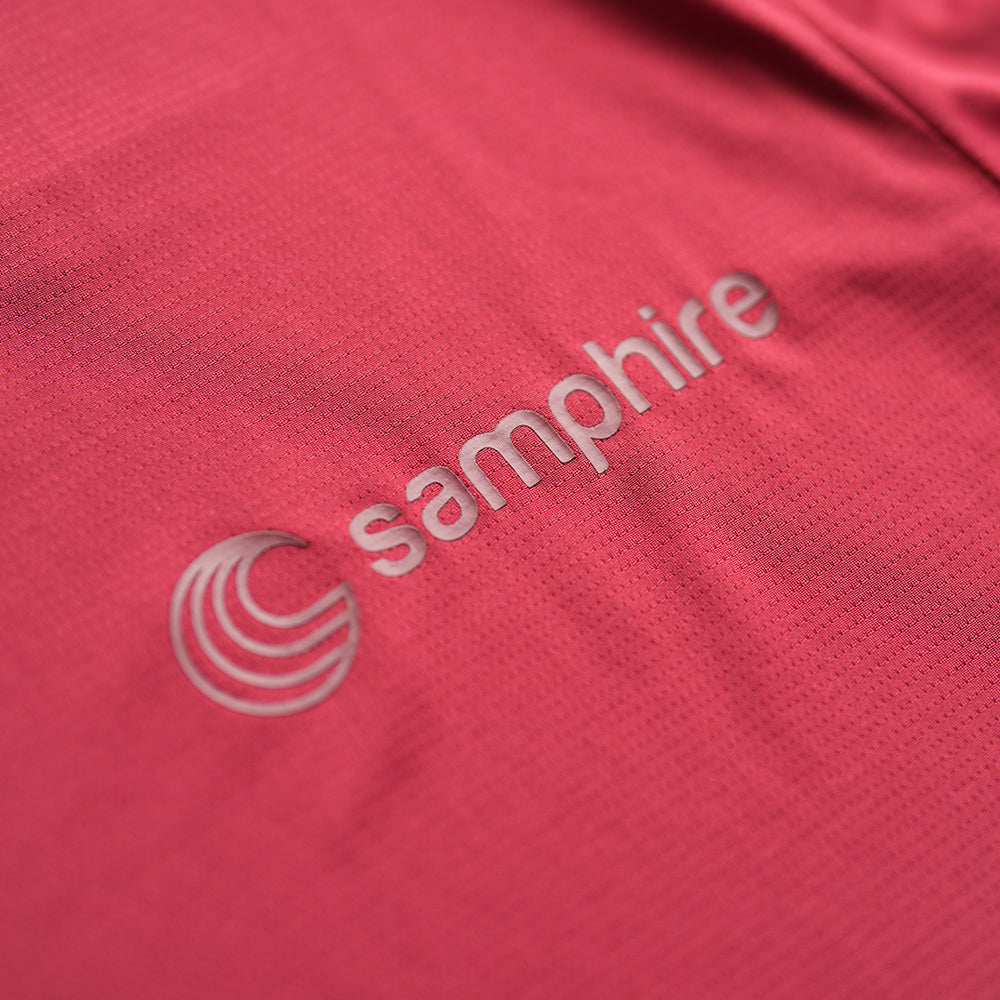 Samphire - Mens Breeze T-Shirt (Deep Red)