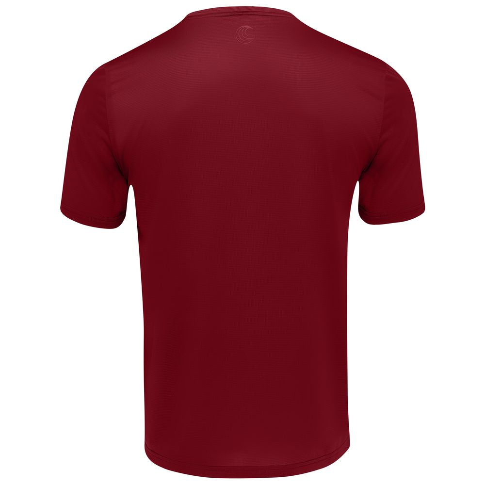 Samphire - Mens Breeze T-Shirt (Deep Red)