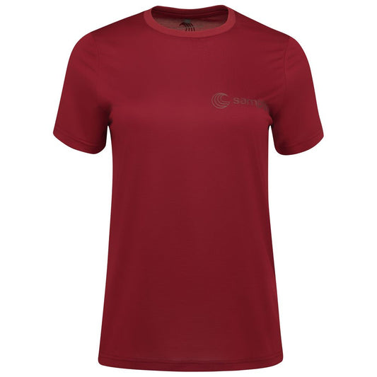 Samphire - Womens Breeze T-Shirt (Deep Red)