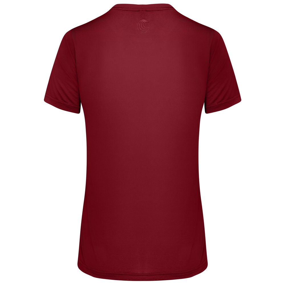 Samphire - Womens Breeze T-Shirt (Deep Red)