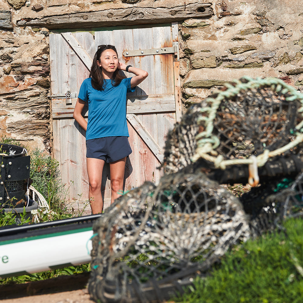 Samphire - Womens Wave Shorts (Sea Storm)