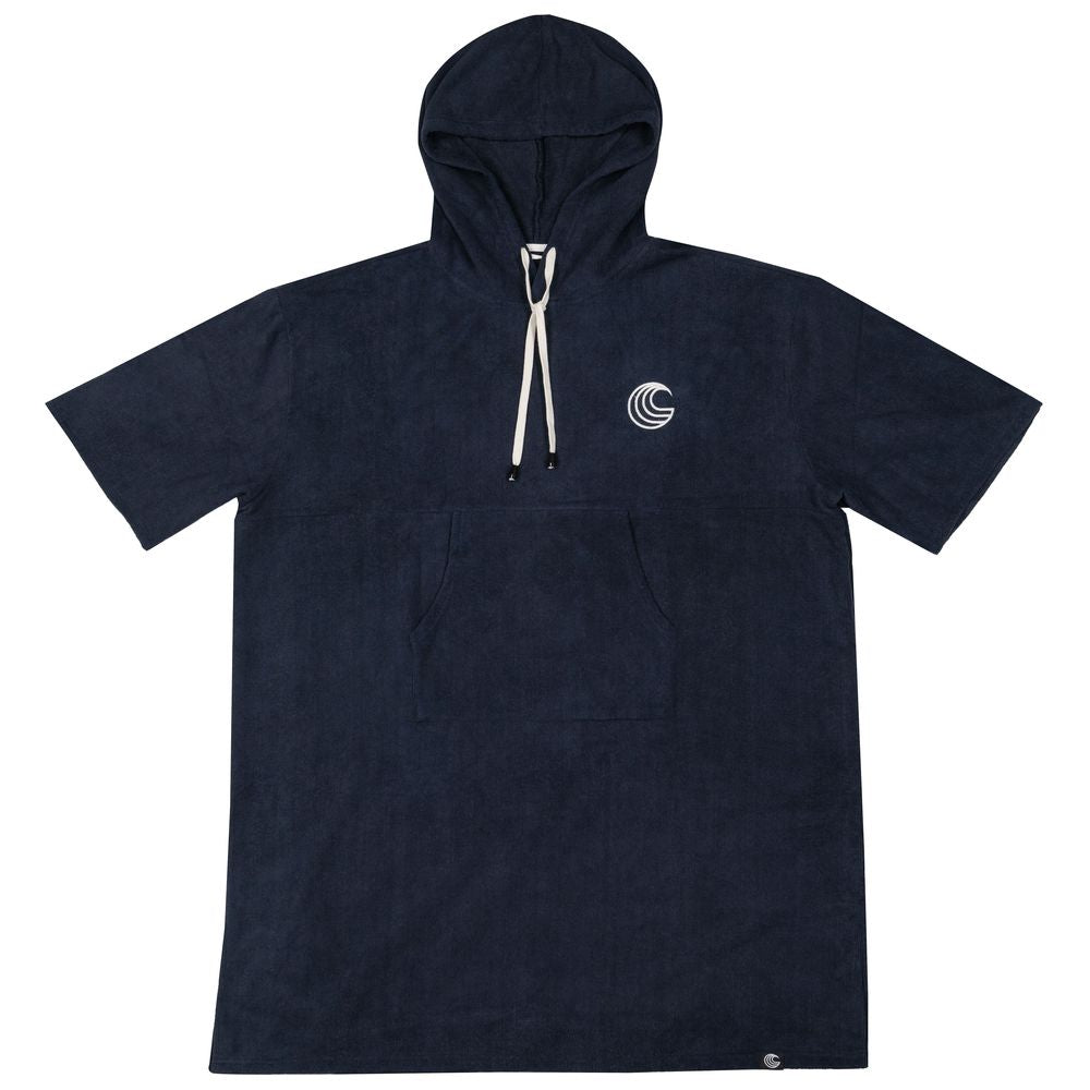 Samphire - Towel Short Sleeve Changing Robe (Atlantis Navy)