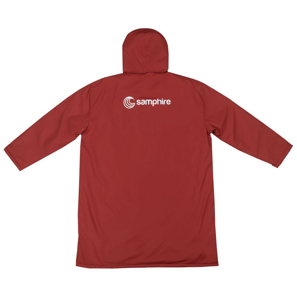 Samphire - Weatherproof Long Sleeve Changing Robe (Deep Red)