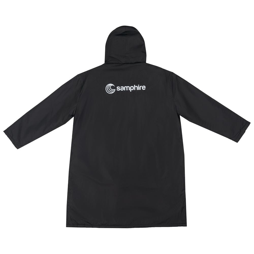 Samphire - Weatherproof Long Sleeve Changing Robe (Ink Black)