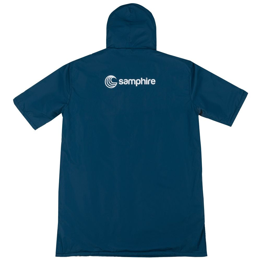 Samphire - Weatherproof Short Sleeve Changing Robe (Atlantis Navy)