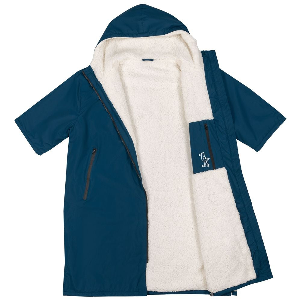 Samphire - Weatherproof Short Sleeve Changing Robe (Atlantis Navy)