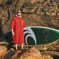 Samphire - Weatherproof Short Sleeve Changing Robe (Deep Red)