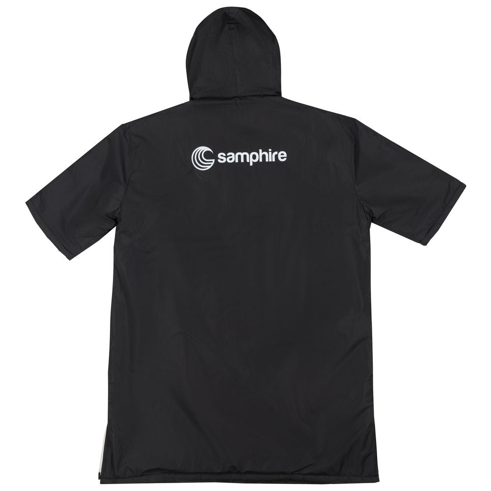 Samphire - Weatherproof Short Sleeve Changing Robe (Ink Black)