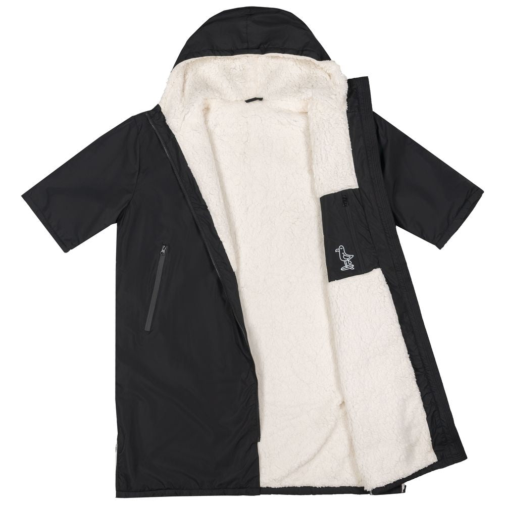 Samphire - Weatherproof Short Sleeve Changing Robe (Ink Black)