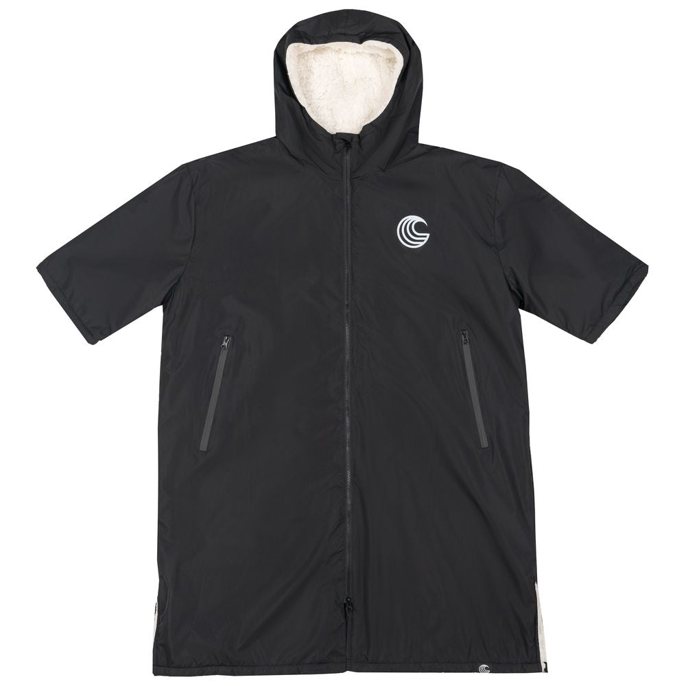 Samphire - Weatherproof Short Sleeve Changing Robe (Ink Black)